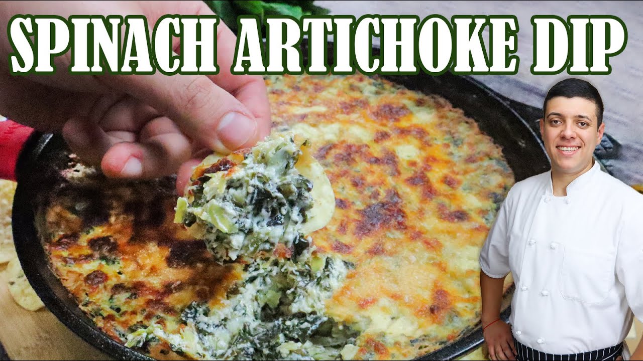 Best Spinach Artichoke Dip Recipe   Spinach Artichoke Dip from Scratch by Lounging with Lenny