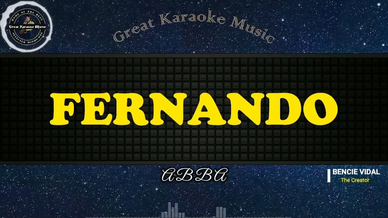 Fernando (song) visual data 8