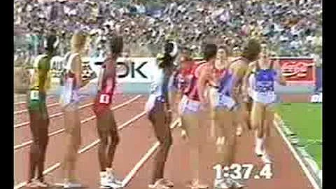 1987 World Championships 4x400m relay Women
