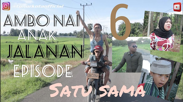 ambo nai anak jalanan episode 6 | TIMUR KOTA | KOMEDI BUGIS