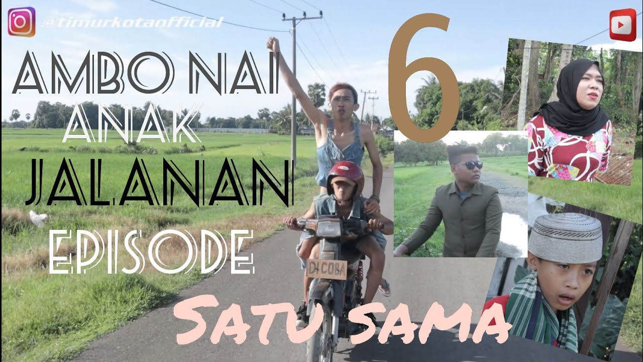 ambo nai anak jalanan episode 6 | TIMUR KOTA | KOMEDI BUGIS
