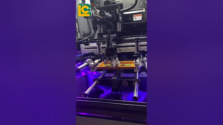 Automatic 4 Color Wine Bottle Screen Printing Machine With CCD Positioning