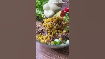 Салат с тунцом #салат #тунец #салатстунцом #рецепты