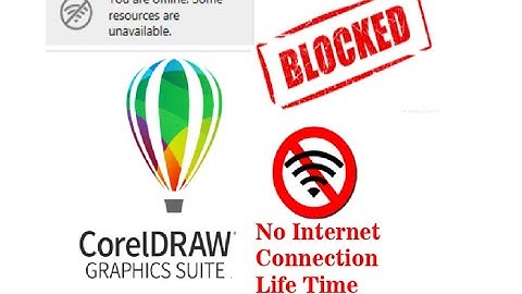 How to Block the Internet Connection for CorelDraw