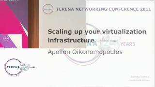 TNC2011: Clouds and Virtualisation