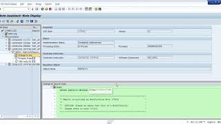 SAP Note checking