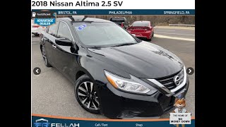 2018 Nissan Altima 2.5 Sv Stock 70670