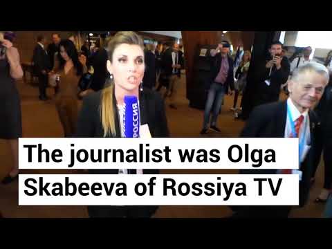 Ukrainian delegation trolls Russian TV at PACE meeting