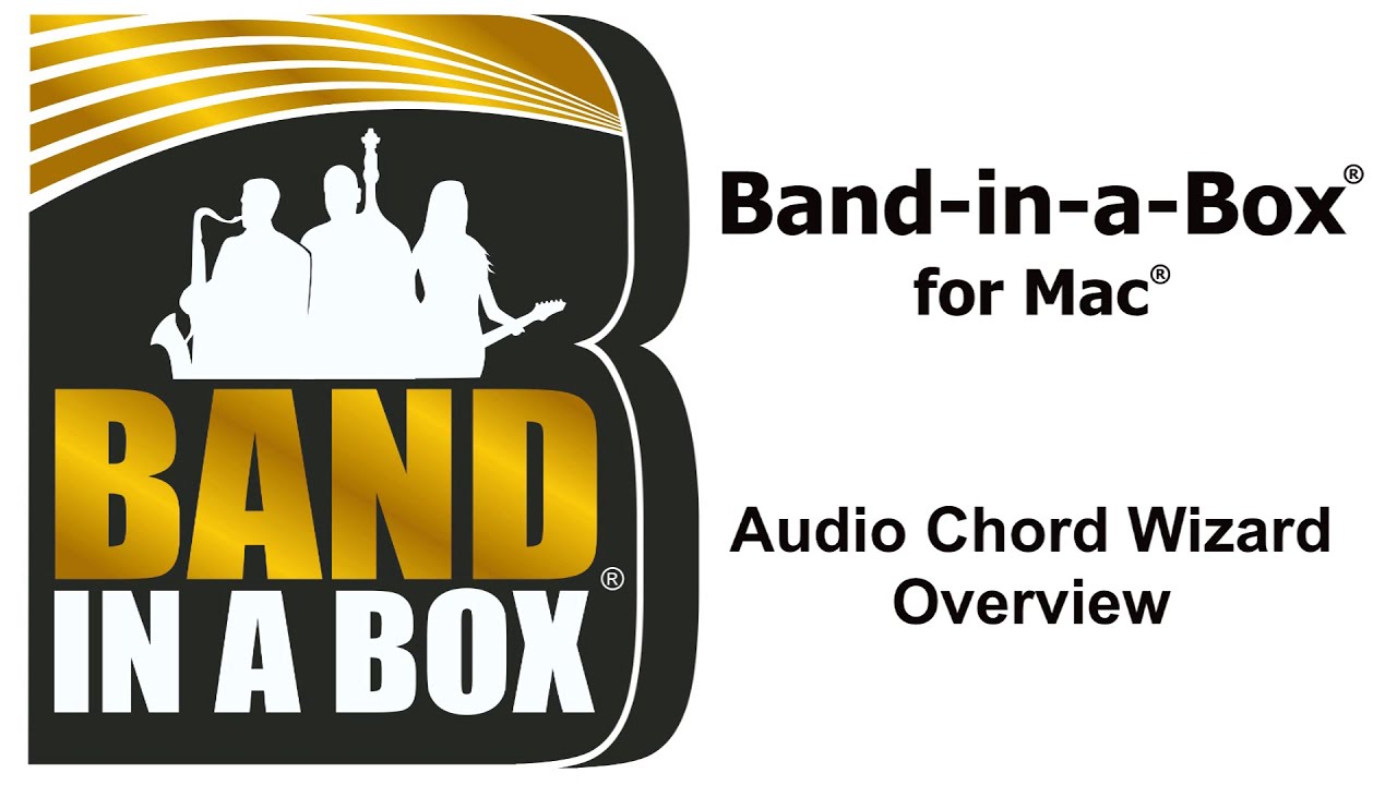 Band-in-a-Box® for Mac - Audio Chord Wizard Overview