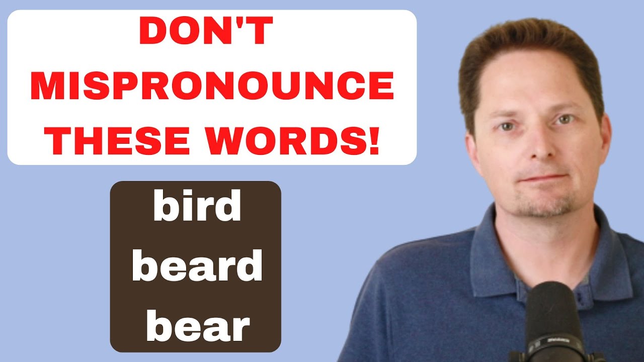 HOW TO SOUND MORE NATURAL IN AMERICAN ENGLISH How To Pronounce Bird how-to-sound-more-natural-in-american-english-how-to-pronounce-bird