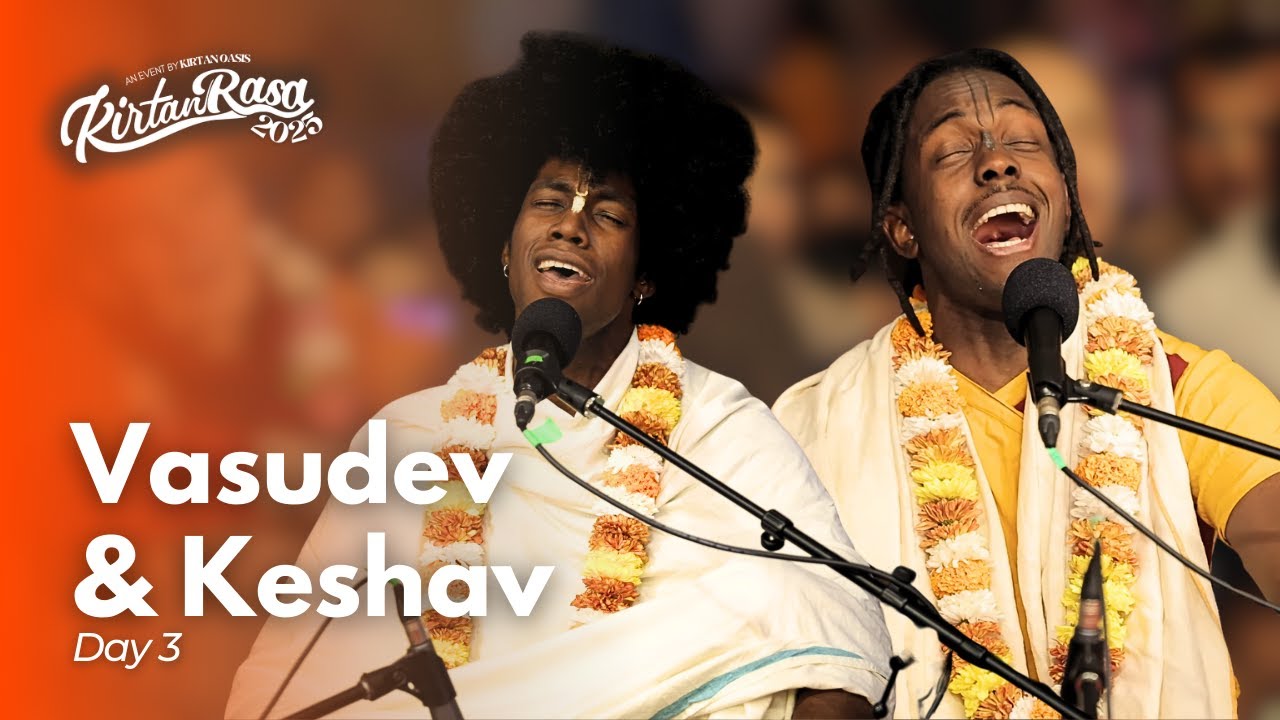 Vasudev & Keshava's Kirtan | Day 3 | Kirtan Rasa 2025 | 4K | Dubai Kirtan Mela