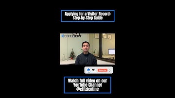 Applying for a Visitor Record: Step-by-Step Guide