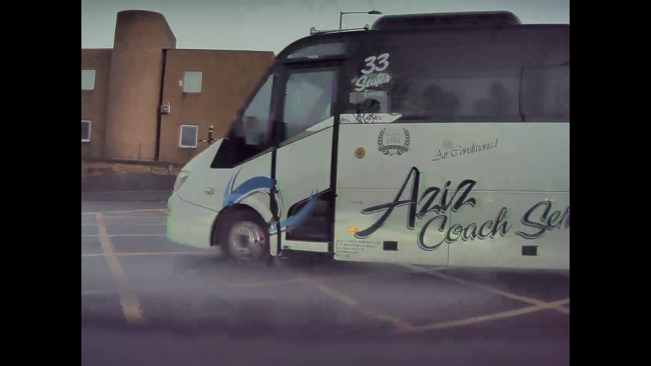 Aziz Coach runs red light at speed through Moseley Rd / Highgate Rd ...