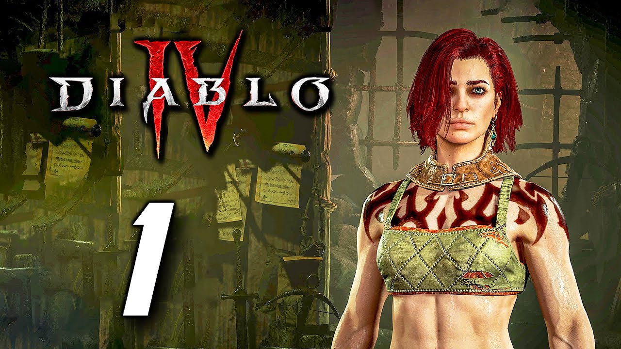 Diablo 4 - Gameplay Walkthrough Part 1 - Rogue Class (PS5) - YouTube
