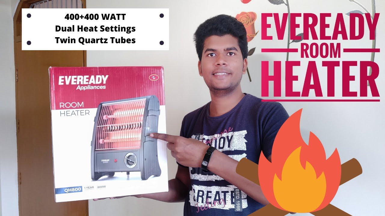 Eveready QH800 Room Heater Unboxing and Review Best budget room