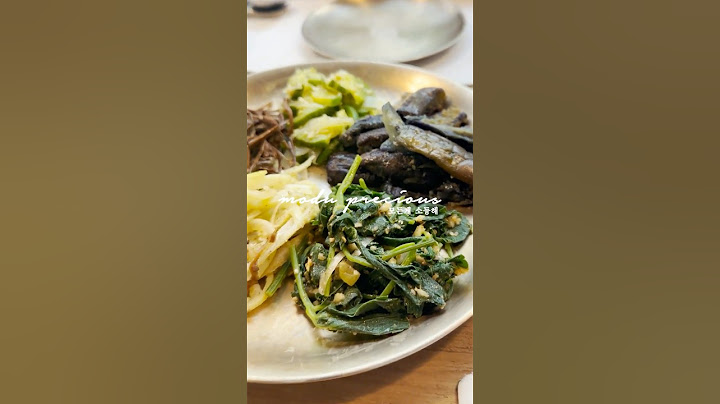 [정월대보름 음식] 소듕한 오곡밥과 5가지 나물, 부럼 깨기! #정월대보름 #나물 #액운소멸