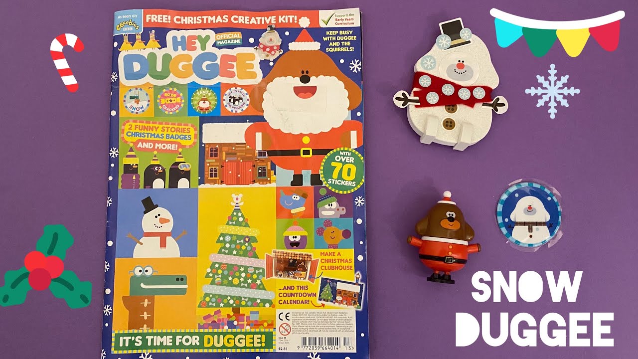 HEY DUGGEE CHRISTMAS 🎄 MAGAZINE ❄️🎄🎉