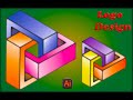 3d Abstract Logo Design Tutorial | How to design a simple logo in illustrator