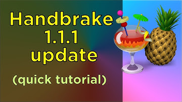 Handbrake 1.1.1 -update now (how to use it easy way tutorial)