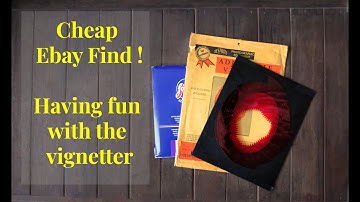 Afghan Box Camera Diary - Having fun with the darkroom Vignetter