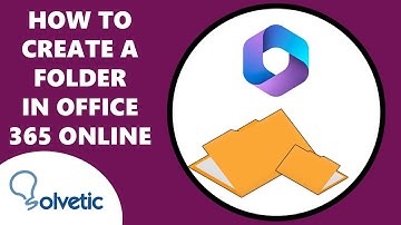 📂 How to CREATE a FOLDER in Office 365 Online ✔️