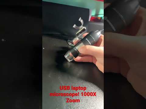 USB Microscope for laptop. 1000X Zoom #tech