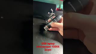 USB Microscope for laptop. 1000X Zoom tech