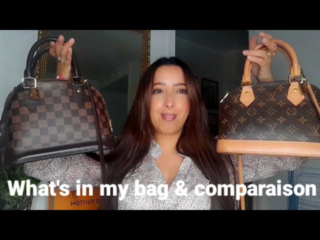 Revue sac bb Alma Louis Vuitton 🎀 Monogramme VS Damier ebene