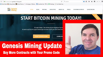 Genesis Mining Update | Buying more mining Contracts with your promo code