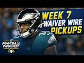 Week 7 Waiver Wire Pickups (2020 Fantasy Football)