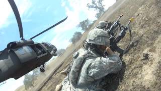 4:35 video. we caught up with the 1st battalion, 184th infantry
regiment, california army national guard, training at fort hunter
liggett, calif., july 14-28...