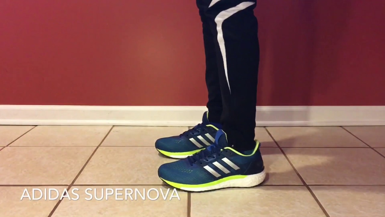 adidas supernova on feet