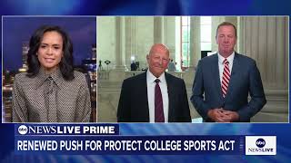 Senator Schmitt Fights to Save College Sports Through the Protect College Sports Act on ABC News Guide
