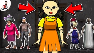 Granny and team play Hide and Seek ► funny horror animation granny (moments)