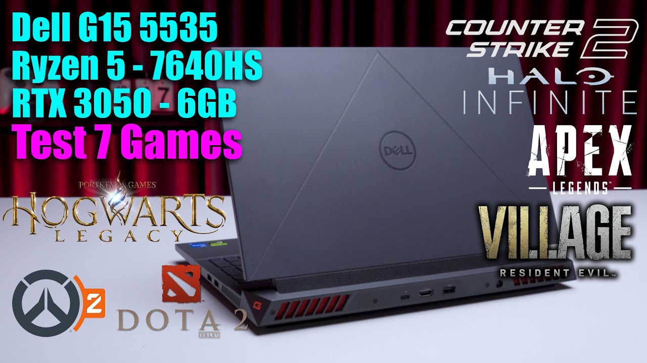 Dell G15 5535 2023 (Ryzen 5 - 7640HS + RTX 3050 6GB) Vừa KHOẺ, vừa 