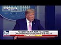 President Trump somber words on people on ventilators - full comments 4 April 2020