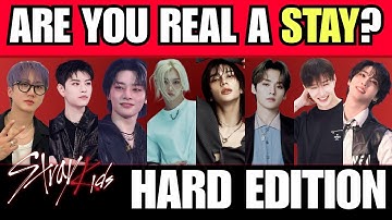 ULTIMATE STRAY KIDS QUIZ 🔥Hard Quiz Edition✨ Are You a Real STAY? 🎤