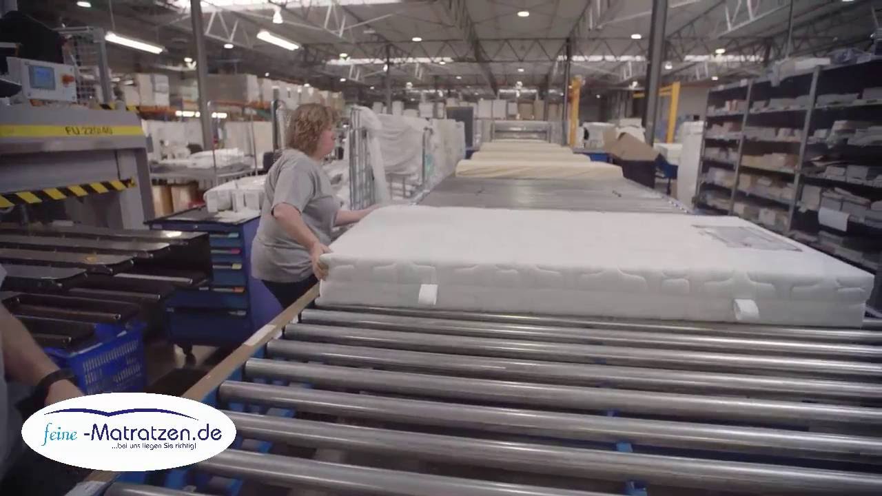 moderne Matratzenproduktion