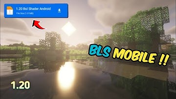 Finally Bsl Shader Minecraft PE 1.20 ✨ | Render Dragon - Support [ 101% Working]