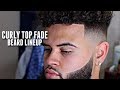 CURLY TOP BEARD LINEUP FULL TUTORIAL HD!