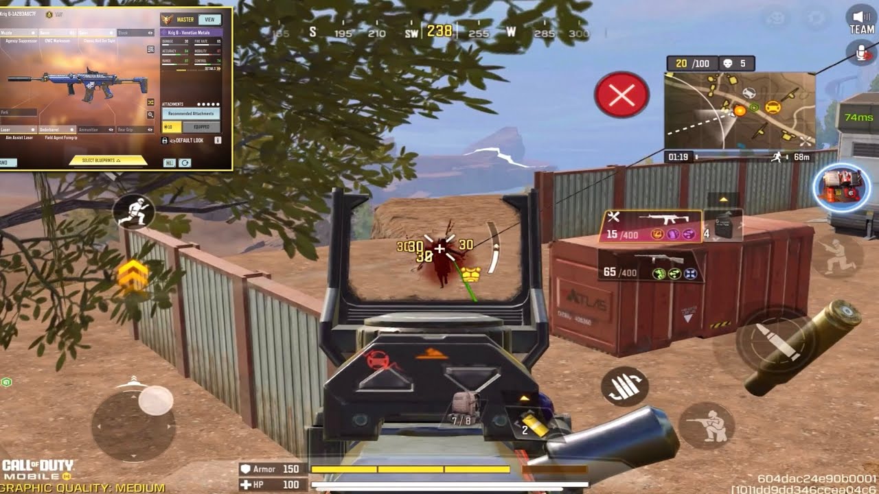 This KRIG6 is better than MYTHIC 🤯 | Best KRIG-6 GUNSMITH in CODM BR