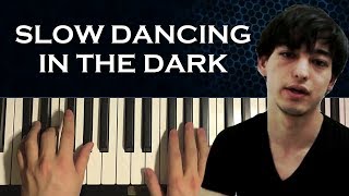 Video thumbnail of "HOW TO PLAY - joji - slow dancing in the dark (Piano Tutorial Lesson)"