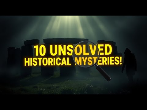10 Crazy Historical Mysteries That Remain Unsolved to This Day! - YouTube