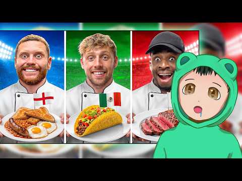 Reacting to "SIDEMEN VS FOOD CHALLENGES FROM AROUND THE WORLD: SIDE-MENU EP. 1" by @MoreSidemen