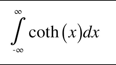 Improper Hyperbolic Integral with Limits Evaluation