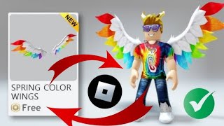 Как получить бесплатные весенние крылья в Roblox. ВЕСЕННИЕ КРЫЛЬЯ: новые бесплатные предметы на