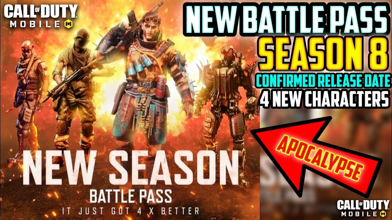 Season 8 Battle Pass Cod Mobile | Season 8 Battle Pass Release Date ...