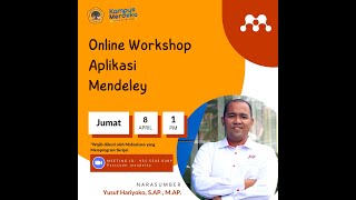 Workshop Online Aplikasi Mendeley screenshot 4