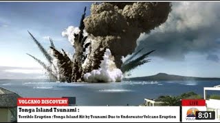 Tonga volcano: ash, smoke and lightning seen before eruption caused tsunami। Powerful reminder
