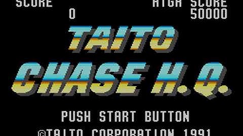Intro-Demo - Taito Chase H.Q. (USA, Game Gear)